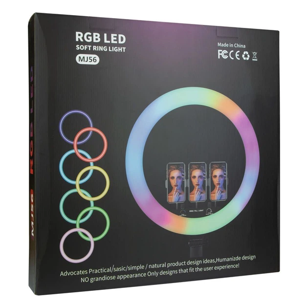 Лампа rgb mj56 56cm remote цвет черный - изображение 2