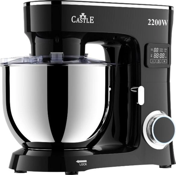 Міксер CASTLE CM-03B тістоміс (2200Вт, чорний) - изображение 2
