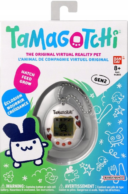 Interaktywna zabawka Bandai Tamagotchi Heart (3296580429363) - obraz 1