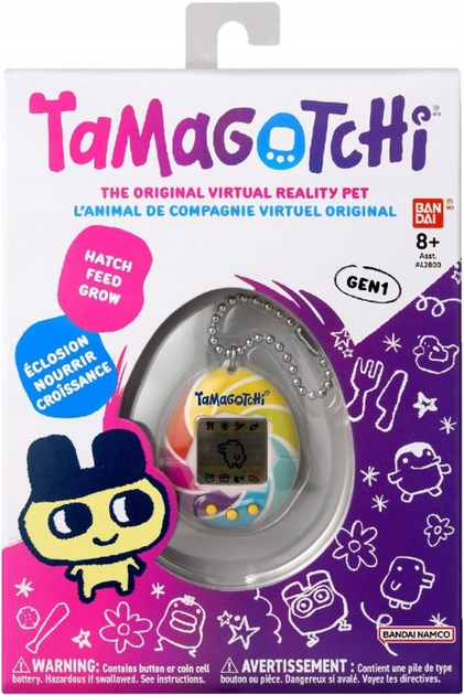 Інтерактивна іграшка Bandai Tamagotchi Candy Swirl (3296580429387) - зображення 1