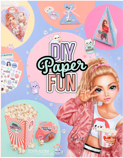 Zestaw kreatywny Depesche Top Model Diy Paper Fun Book Cutie Star (4010070653828) - obraz 1