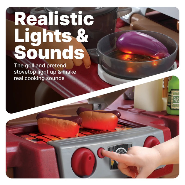 Дитяча кухня Step2 Grand Walk-In Kitchen & Grill (0733538821495) - зображення 4