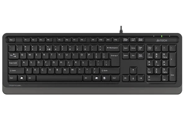 Клавиатура A4Tech FK10 Black/Grey USB - Фото 3 Клавиатура A4Tech FK10 Black/Grey USB - изображение 3