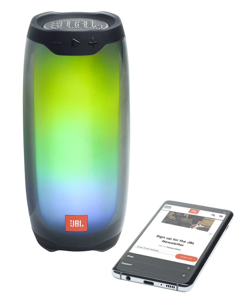 Портативна колонка JBL Pulse 4 Black (JBLPULSE4BLK) – фото