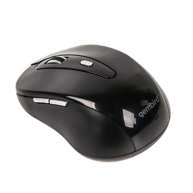 Мышь беспроводная Gembird MUSW-6B-01 Black USB - Фото 3 Мышь беспроводная Gembird MUSW-6B-01 Black USB - изображение 3