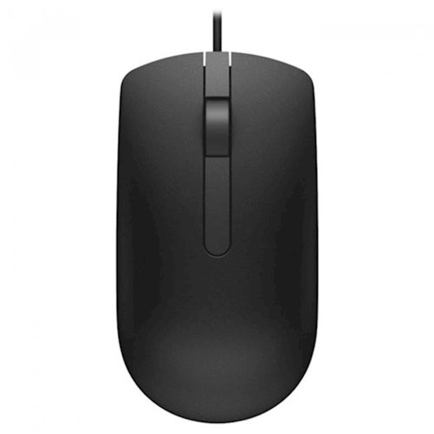 Мышь Dell Optical Mouse-MS116 - Black (570-AAIS) - изображение 1