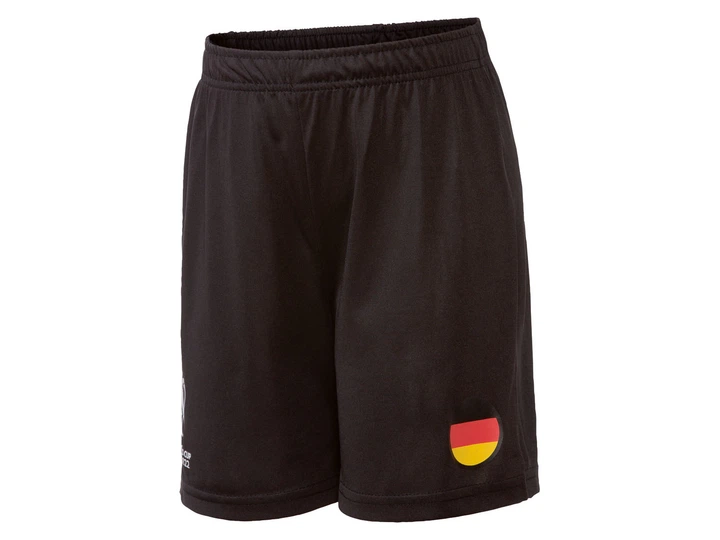 Футбольная форма (футболка и шорты) для мальчика Lidl Fifa Germany 421083 122-128 см (6-8 years) черный, белый - изображение 4