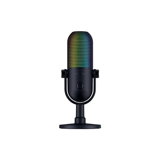 Мікрофон Razer Seiren V3 Chroma Quartz (RZ19-05060300-R3M1) - Фото 1 Мікрофон Razer Seiren V3 Chroma Quartz (RZ19-05060300-R3M1) - зображення 1