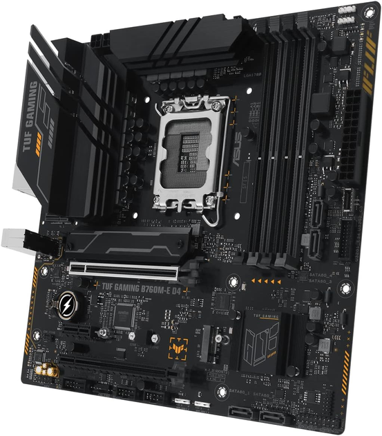 Płyta główna Asus TUF Gaming B760M-E D4 (s1700, Intel B760, PCI-Ex16) - obraz 3