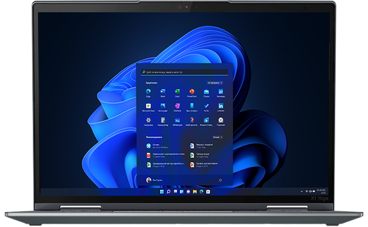 Laptop Lenovo ThinkPad X1 Yoga G8 (21HQ002WMH) Storm Gray - obraz 1