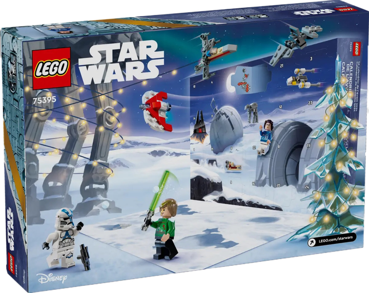 Конструктор LEGO Star Wars Адвент-календар на 2024 рік 368 деталей (75395) - зображення 5