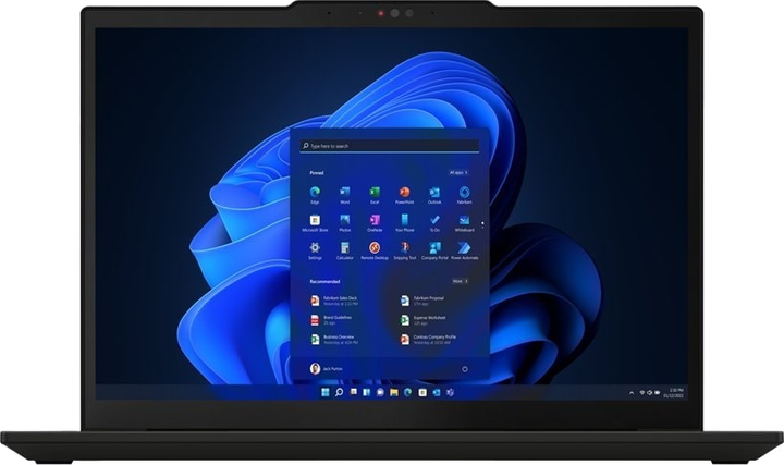 Laptop Lenovo ThinkPad X13 Yoga G4 (21F2003PMH) Deep Black - obraz 2