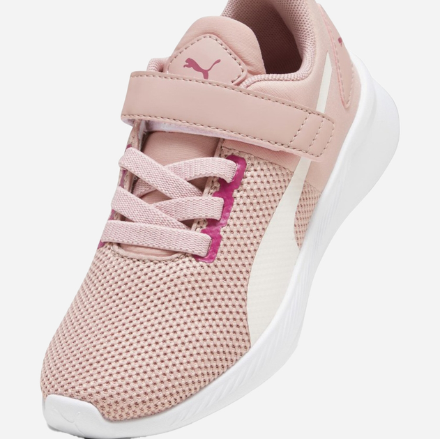 Buty sportowe dziecięce dla dziewczynki na rzepy Puma Flyer Runner V 19292943 28 (10UK) Różowe (4099683064153) - obraz 5