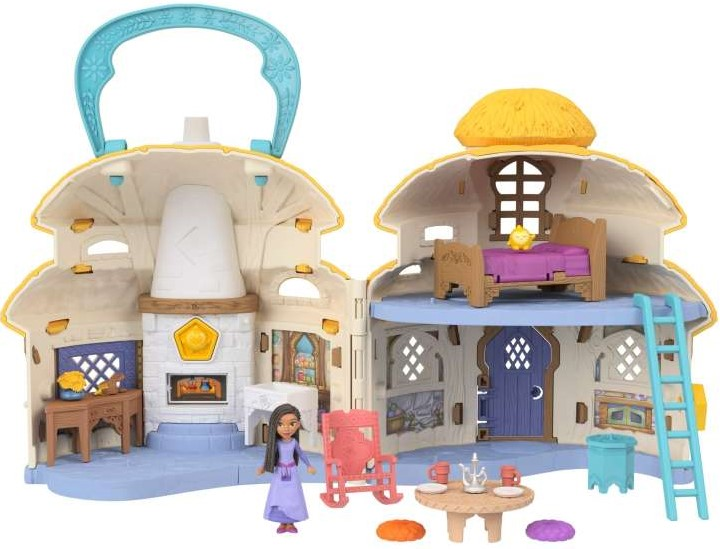 Zestaw do zabawy Mattel Disney Wish Cottage Home Playset With Asha Of Rosas (194735177301) - obraz 2