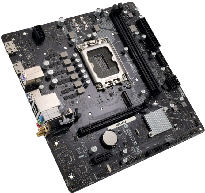 Материнська плата Biostar H610MT-E (LGA1700, Intel H610, PCI-Ex16) - зображення 2