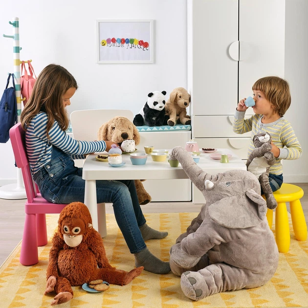 Іграшковий набір з тарілок і чашок 8 елементів IKEA DUKTIG 104.902.44 - Фото 3 Іграшковий набір з тарілок і чашок 8 елементів IKEA DUKTIG 104.902.44 - изображение 3