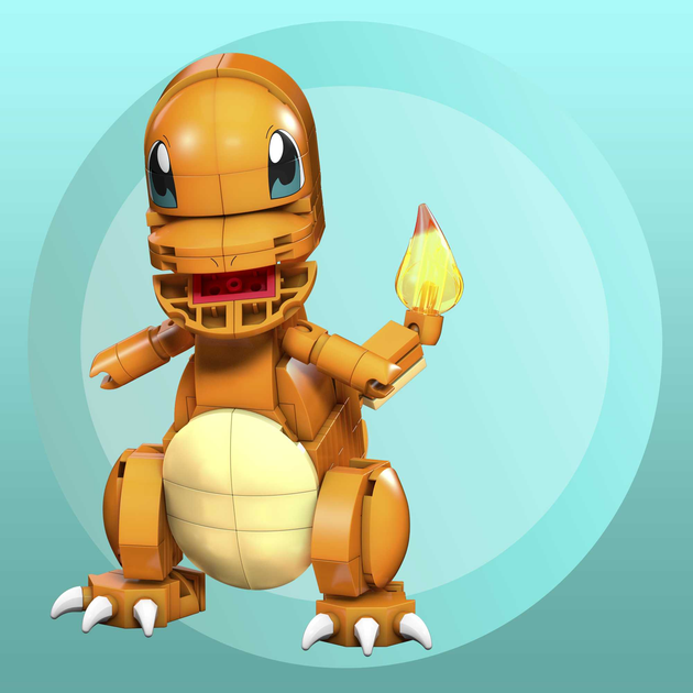 Конструктор Mega Charmander Medium Pokemon 180 деталей (887961834598) - зображення 3