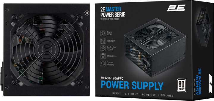Блок питания 2E Master Power 650W (2E-MP650-120APFC) - изображение 10