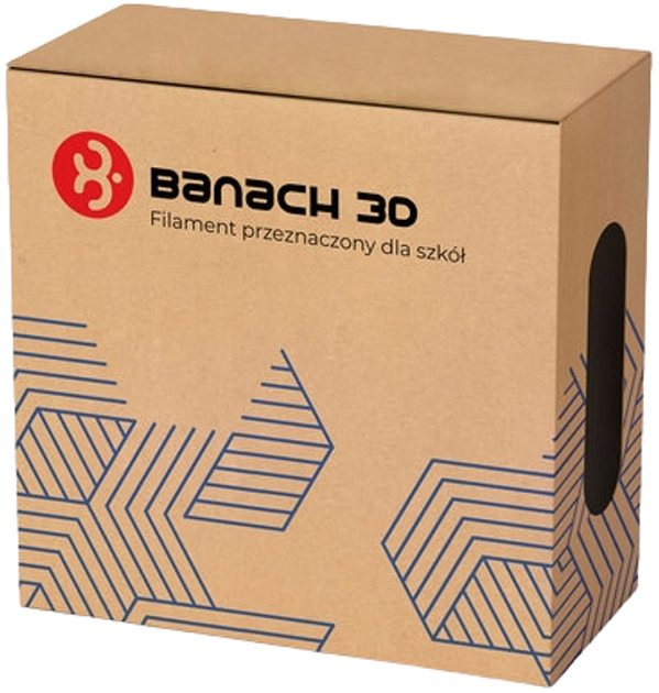 Filament do druku 3D Ei System PLA Banach 3D 1 kg fioletowy (5904624771399) - obraz 1
