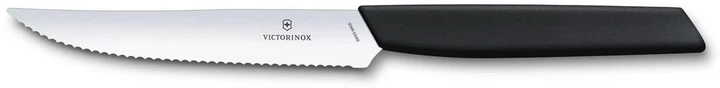 Zestaw sztućców Victorinox Swiss Modern Table Set 24 sztuki z czarną rączką (V-6.90 93.12W.24) - obraz 5