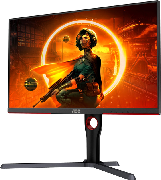 Монітор 27" AOC Mini LED Q27G3XMN/BK -- Mini LED 336 zone / QHD VA / 180Hz / 1ms / HDR 1000 / DCI-P3 96% / HAS / Pivot - зображення 9