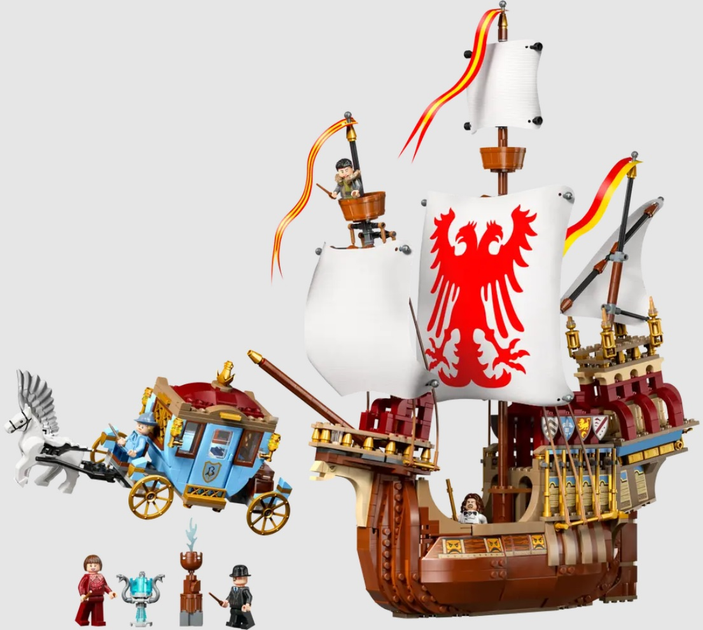 Zestaw klocków LEGO Harry Potter Turniej Trójmagiczny: Przybycie 1229 elementy (76440) - obraz 3