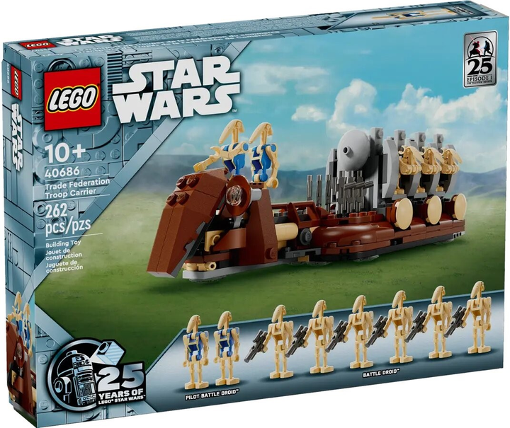 Zestaw klocków Lego Star Wars Statek MTT Federacji Handlowej 262 elementy (40686) - obraz 1