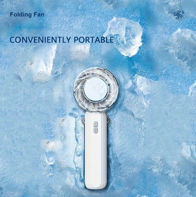 Портативный мини вентилятор MINI FAN с аккумулятором и зарядкой через USB UKC K36 - Фото 3 Портативный мини вентилятор MINI FAN с аккумулятором и зарядкой через USB UKC K36 - изображение 3