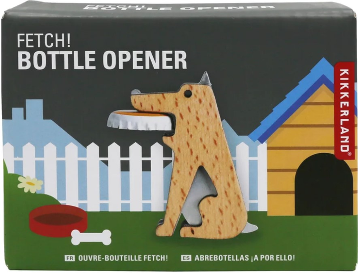 Otwieracz do butelek Kikkerland Fetch! Bottle (0612615089518) - obraz 2