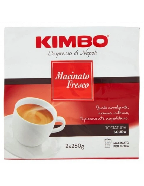 Кофе молотый Kimbo Macinato Fresco 250 г - Фото 1 Кофе молотый Kimbo Macinato Fresco 250 г - изображение 1