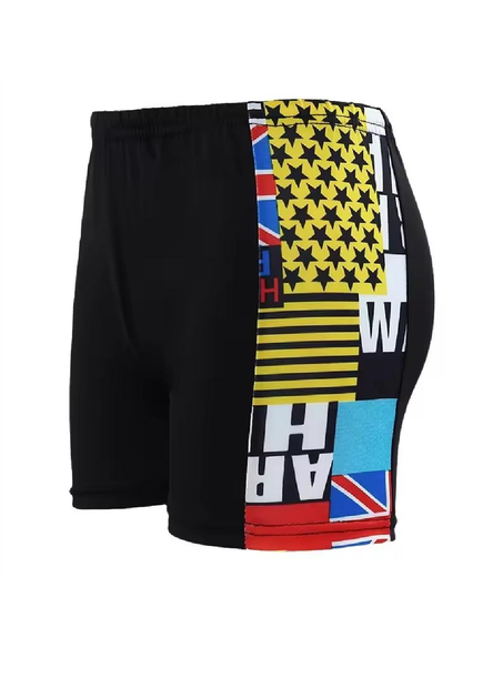 Плавки для мужчин боксеры купальные черные 2XL/3XL от продавца: Kid ...