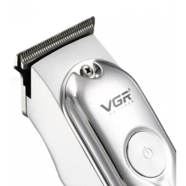 Профессиональный триммер для стрижки VGR V-071pro с зарядкой Type-C для стрижки волос, бороды, усов и мощностью 5 Вт (VGR071-AV) - изображение 2