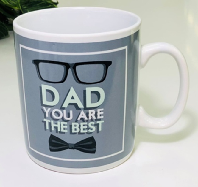 Большая кружка для папы "Dad you are the best", 900мл - Фото 6 Большая кружка для папы "Dad you are the best", 900мл - изображение 6