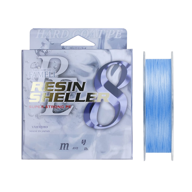 Шнур Yamatoyo PE 8 Resin Sheller 150м #0.8 12lb Blue - Фото 1 Шнур Yamatoyo PE 8 Resin Sheller 150м #0.8 12lb Blue - изображение 1