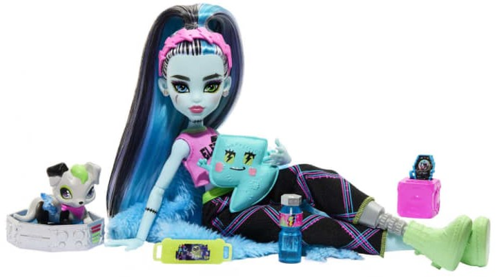 Лялька Monster High Creepover Party Frankie Stein (0194735110698) - зображення 3