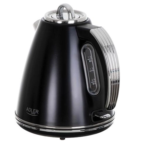 Чайник електричний Adler Strix AD 1343 1.5 л 2200W (Класичний електрочайник) Чорний - зображення 3