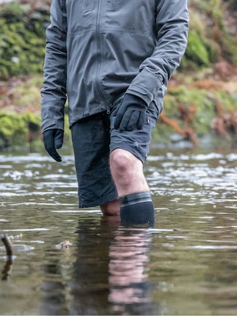 Термоноски водонепроницаемые DexShell Wading Pro Socks DS70606JBG M Черные (6954358901936) - Фото 3 Термоноски водонепроницаемые DexShell Wading Pro Socks DS70606JBG M Черные (6954358901936) - изображение 3