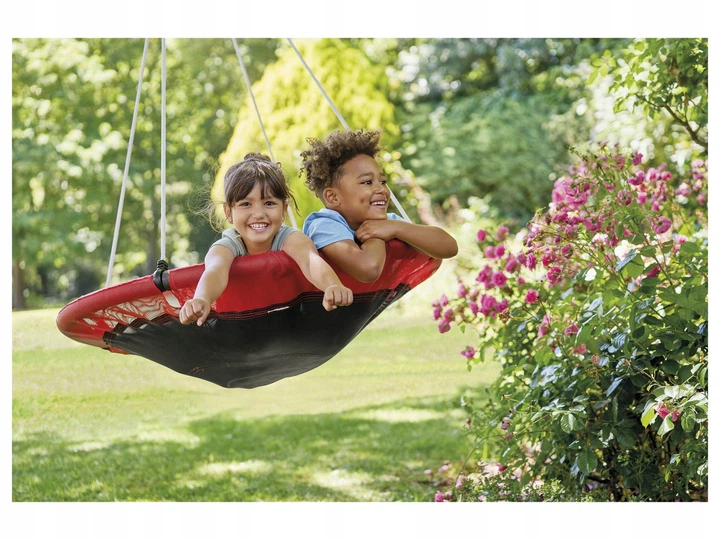 Садова підвісна гойдалка "Гніздо лелека" Playtive Nest Swing 113 см 150 кг - зображення 3