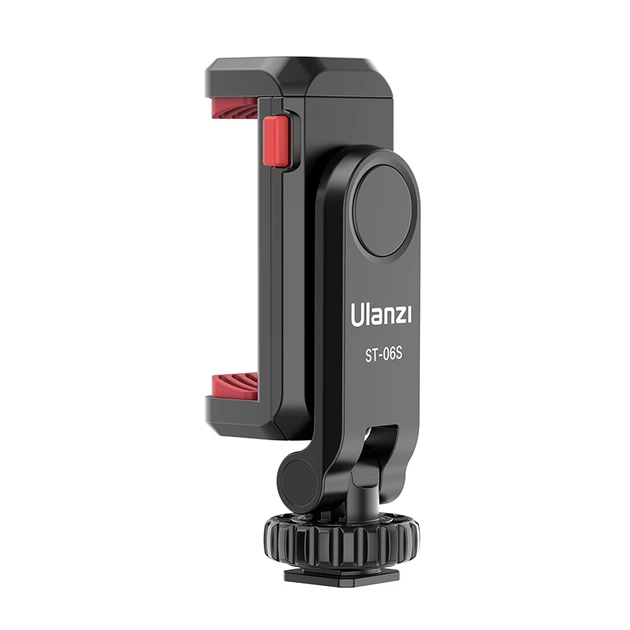 Тримач для телефону Ulanzi Vijim Plastic Cell Phone Holder (UV-2575 ST-06S) (UV-2575) - Фото 2 Тримач для телефону Ulanzi Vijim Plastic Cell Phone Holder (UV-2575 ST-06S) (UV-2575) - зображення 2