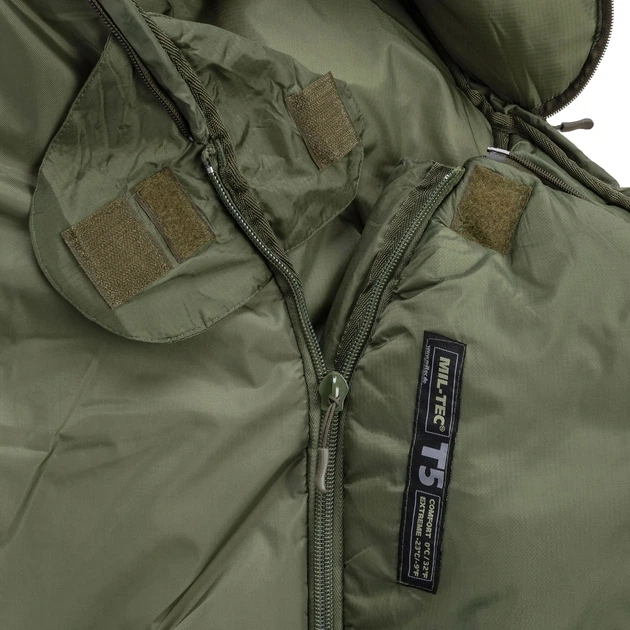 Спальний мішок Sturm Mil-Tec Tactical 5 Sleeping Bag Olive (14113805) - изображение 3