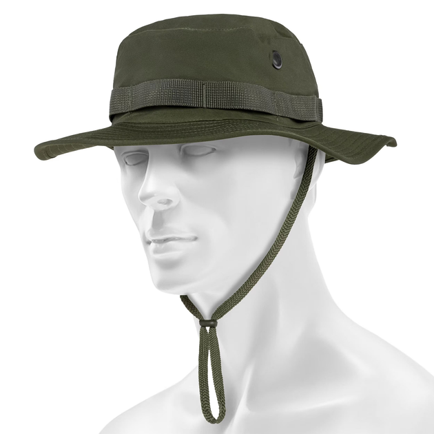 Панама Sturm Mil-Tec US GI Trilaminat Boonie Hat Olive L (12326001) - зображення 1