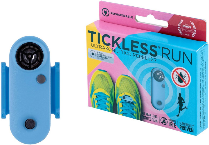 Odstraszacz kleszczy dla ludzi Tickless Run Blue (5999566450945) - obraz 3