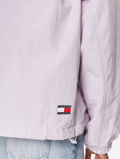 Вітровка жіноча Tommy Jeans DW0DW17747-W06 S Фіолетова (8720646646425) - зображення 3