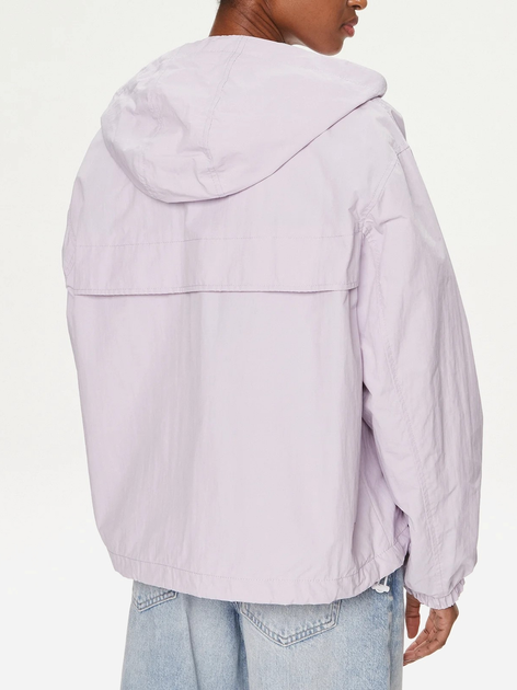 Вітрівка з капюшоном жіноча Tommy Jeans DW0DW17747-W06 L Фіолетова (8720646647125) - зображення 2