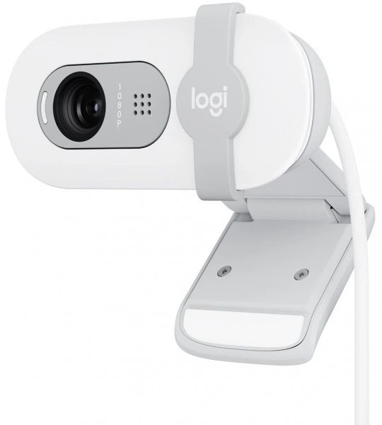 Web камера Logitech Brio 100 Full HD Webcam Off-White (960-001617) - Фото 1 Web камера Logitech Brio 100 Full HD Webcam Off-White (960-001617) - изображение 1