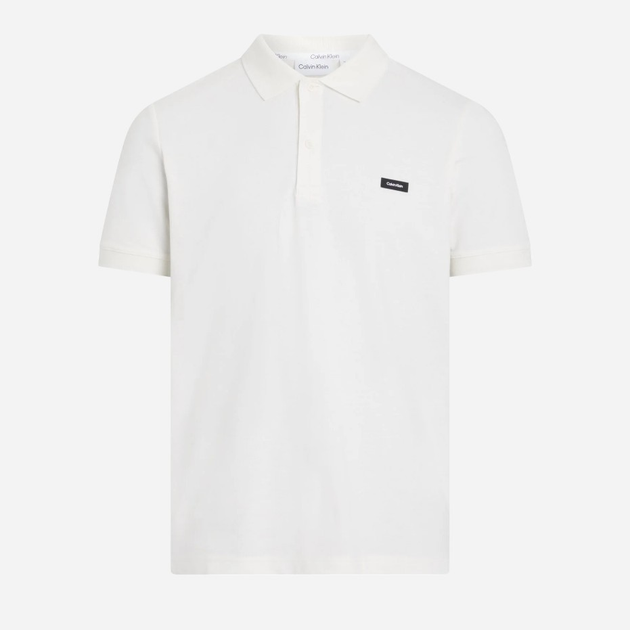 Koszulka polo męska Calvin Klein K10K112468-YAH 2XL Kremowa (8720109248944) - obraz 5