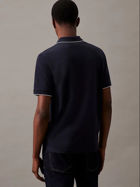 Поло довге чоловіче Calvin Klein K10K112751-CGK L Темно-синє (8720109267907) - зображення 2
