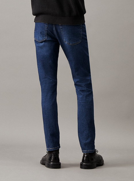 Jeansy slim fit męskie Calvin Klein Jeans J30J324849-1BJ 32/30 Granatowe (8720109360196) - obraz 2