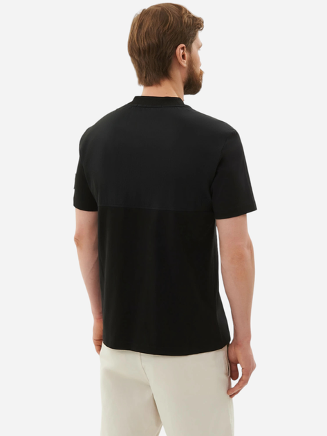 Koszulka męska bawełniana Calvin Klein Jeans J30J325215-BEH L Czarna (8720109376814) - obraz 2