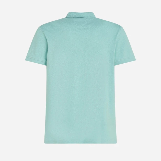 Поло довге чоловіче Tommy Hilfiger MW0MW17771-C00 XL Голубе (8720646285075) - зображення 4